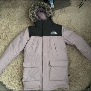 North face winter coat